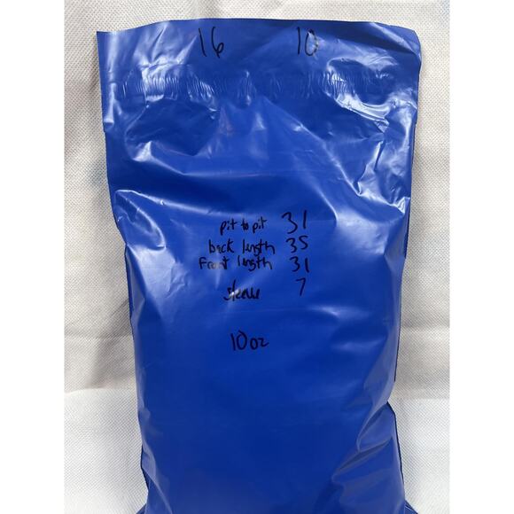 Lularoe Shirt Women's XL Blue Red Striped Tunic Stretchy Short Sleeve Casual Top - Picture 7 of 7